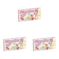 Schogetten Freeze Me Strawberry Ediție Limitată - Ciocolată Înghețată Rece Cu Gust Căpșuni Intens