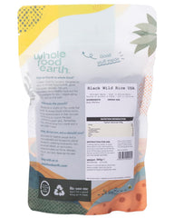Orez sălbatic negru Wholefood Earth SUA - fără OMG - natural - vegan - fără lactate - fără zahăr adăugat, 500 g