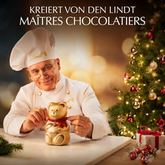 Ciocolată Lindt | Cutie de praline de Crăciun | 200g | Praline de Crăciun asortate acoperite cu cea mai fină ciocolată cu lapte | Cadou de ciocolată pentru Crăciun