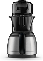 Espressor cu filtru și pad PHILIPS Senseo Switch, tehnologie de preparare 2 în 1, rezervor de apă de 1 litru, 7 căni într-o singură preparare, negru piano (HD6592/64)