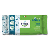 Șervețele umede demachiante naturale pentru bebeluși, 99% apă, formulă foarte delicată pentru igiena zilnică a copiilor și nou-născuților – 12 pachete a câte 64 de șervețele