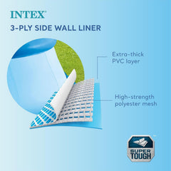 Piscină supraterană Intex Easy Set, 305 x 76 cm, albastră, 28120NP