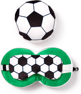 Pernă de călătorie cu mască Relaxeazzz - Fotbal Perne calatorie Naty Shop Titlu implicit
