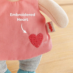 HABA Schutzengel Lore – Kuscheliges Stoffpüppchen (15 cm), perfektes Willkommensgeschenk für Babys & Kleinkinder – Waschbar bei 30 °C – 2011870001