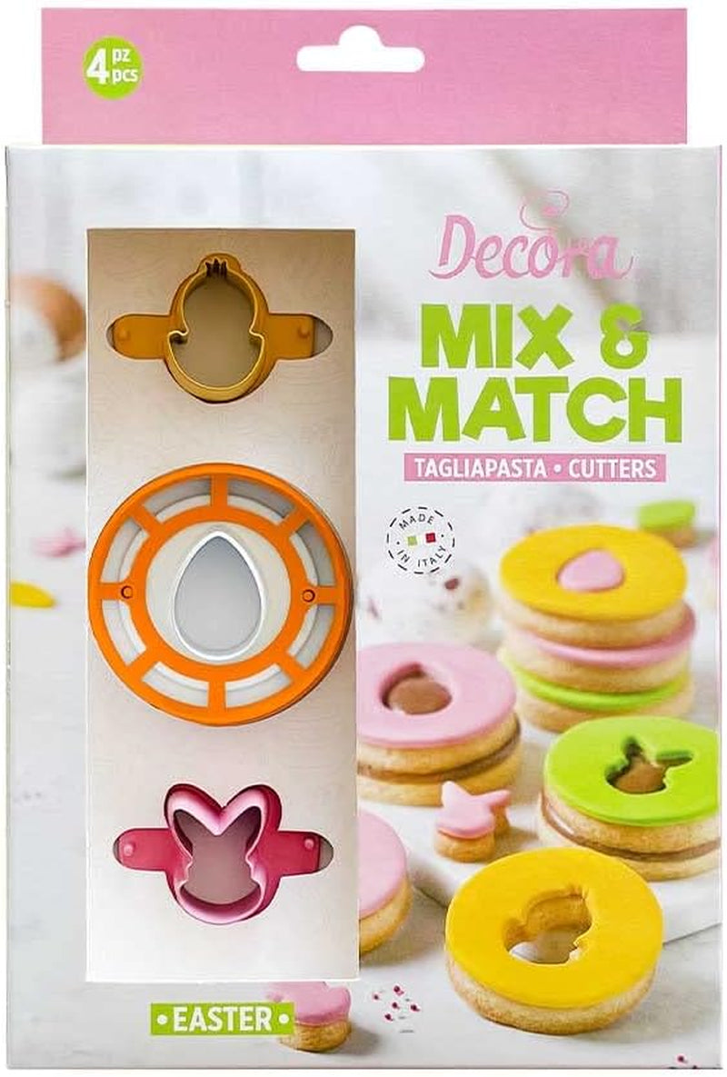 0255222 Set 4 PCS Easter OX Eye Cutter