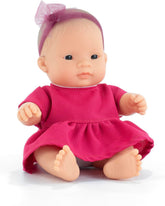 Miniland Puppe, 21cm, asiatisches Mädchen. In Spanien hergestellt. Anatomisch korrekt. My Friend & Me Collection, Asian Girl