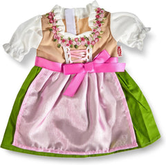 Heless 2113 - Kleid für Puppen, Dirndl Heidi, Größe 35 - 45 cm