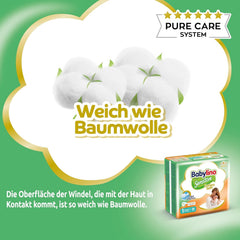 Scutece pentru bebeluși Sensitive, mărimea 1, nou-născuți (2-5 kg), 26 bucăți