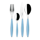Guzzini - Feeling, set tacâmuri 24 piese - Albastru mari Bucatarie Naty Shop