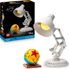 LEGO Ideas | Disney Pixar Set - Modellbau für Erwachsene - 3D Puzzle mit versteckten Filmreferenzen - DIY Schreibtisch Deko - Geschenkidee zum Vatertag für Sammler - 21357