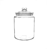 Borcan pentru biscuiți Olympia Biscotti cu capac 6,5 litri, sticlă transparentă, dimensiuni: 293(H)x 200(Dia)mm - dulciuri, produse de cofetărie, cereale, paste, alimente uscate - stil vintage, se spală în mașina de spălat vase, GM581 Cutii depozitare alimente Naty Shop Singur Ulcior