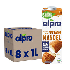 Alpro Mandeldrink Fără Zahăr - Sursă De Calciu Și Vitamine