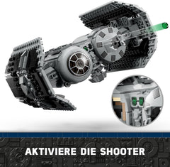 LEGO 75347 Star Wars TIE Bombe Spielzeug mit Darth Vader Minifigur mit Lichtschwert und Gonk-Droide, Starfighter Modell - Geschenk für Jungen und Mädchen ab 9 Jahren