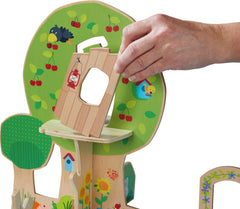 HABA 306716 - Little Friends – Garten & Wald, Zubehör für Biegepuppe ab 3 Jahren, grün