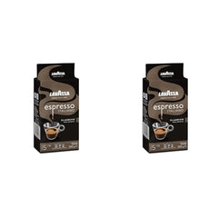 Lavazza Caffe Espresso 100% Arabica, 250 g Packung (Packung mit 2)