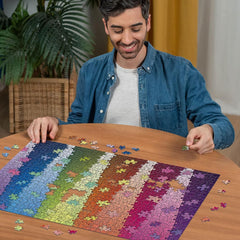 Ravensburger puzzle jigsaw pentru adulți 1000 piese - Culori pe culori Puzzle Naty Shop