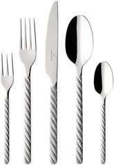 Villeroy And Boch - Set de tacâmuri Montauk, diverse marimi, oțel inoxidabil Bucatarie Naty Shop 30 bucati