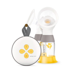 Pompa electrică dublă Medela Swing Maxi - reîncărcabilă prin USB Accesorii Hrana si Alaptare Bebe Naty Shop Swing Maxi