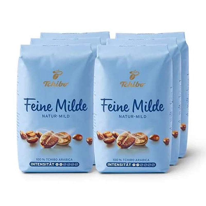 Tchibo - Fasole fină blândă - 6 x 500 g