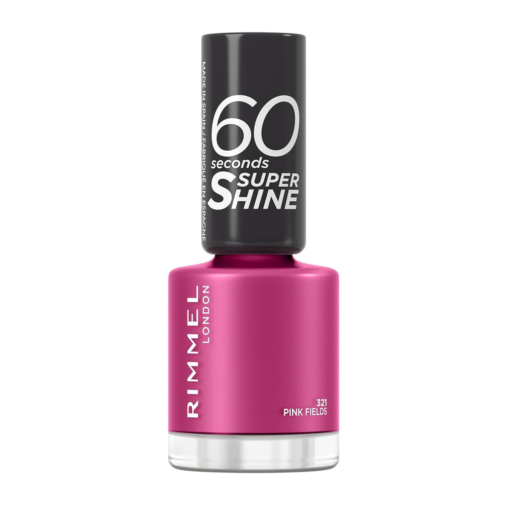 Lac de unghii Rimmel 60 Seconds Super Shine - 321 Pink Fiels