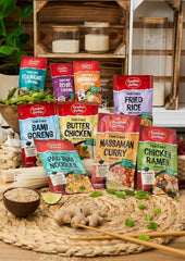Bamboo Garden - Fried Rice Würzmischung | Gewürz für gebratenen Reis | Für 4 Portionen | Vegan, ohne Hefeextrakte, ohne Aromen | 25 g im Beutel