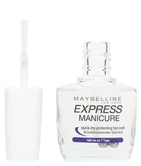 Maybelline New York Nail Care, strat de unghii cu uscare rapidă pentru manichiură expresă, transparent