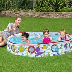 Piscină pentru copii Bestway FillN Fun, lume subacvatică, 152 x 25 cm