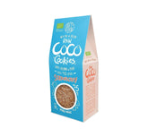 DIET-FOOD Fursecuri organice cu așchii de cocos și căpșuni Gustare sănătoasă Fursecuri delicioase pentru birou, fără conservanți 80 g (1 pachet)