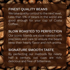 Coffee Whole Bean Coffee, Signature Blend Dark Roast, je 340 ml, Rainforest Alliance zertifiziert