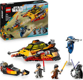 LEGO Star Wars The Force Burner Snowspeeder – Spielzeug zum Bauen und Sammeln mit 3 Minifiguren mit Lichtschwertern & Speederbike - Geschenk für Jungen ab 7 Jahren & Rebuild the Galaxy Fans - 75414