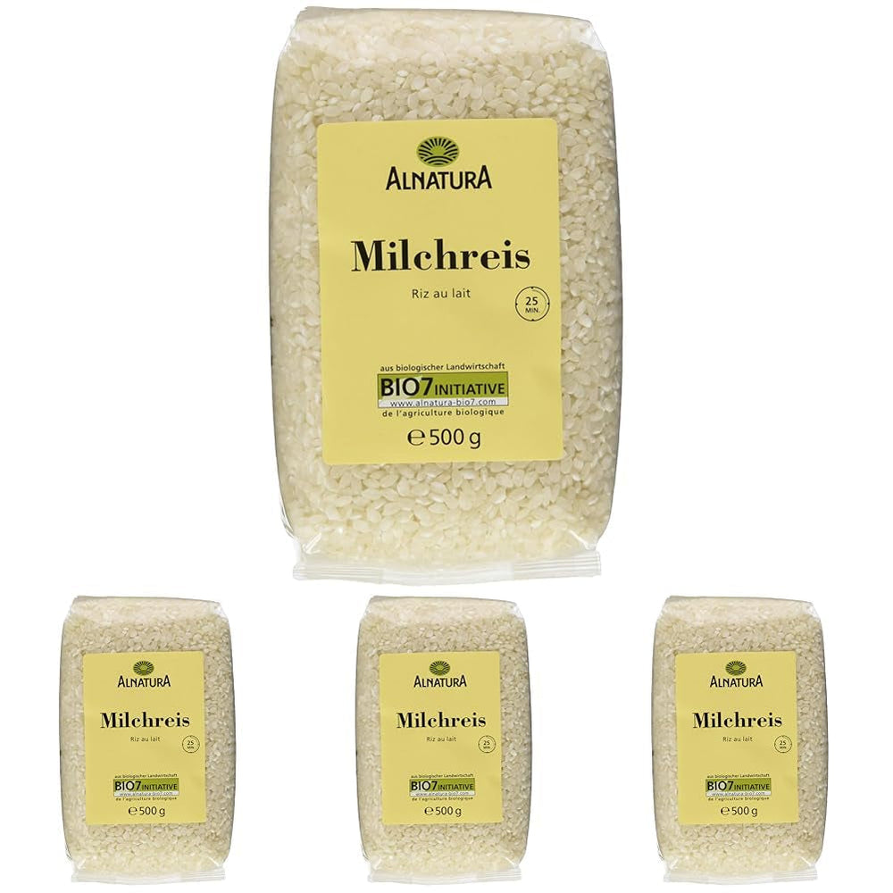 Budincă de orez organică, 500g (pachet de 4)