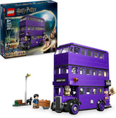 LEGO Harry Potter Abenteuer mit dem Fahrenden Ritter - Spielzeug aus der Zauberwelt mit 5 Minifiguren und Zubehör mit Zauberstäbe – Geschenk für Mädchen und Jungen ab 8 Jahren – 76446