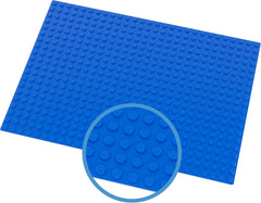 Hubelino #420329 560er Grundplatte (20x28 Noppen, 32x44,8cm) in Blau, kompatibel mit großen Bausteinen Anderer Hersteller, Made in Germany