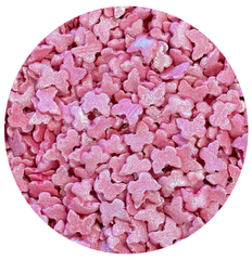 Sprinkles fluturi roz, 100g Nati Shop
