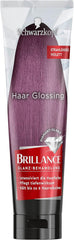 Brillance Shine Treatment, Hair Glossing Radiant Violet (150 ml), hrănește și intensifică culoarea părului, poate fi folosit ca o mască de păr, durează până la 6 spălări ale părului Vopsea pentru par Naty Shop Violet radiant 1 Ml (pachet de 1)