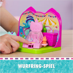 DREAMWORKS GABBY'S DOLLHOUSE - Deluxe Room Spielset,Fest-Raum mit Kätzchen Narwal (engl. Kitty Narwhale), Möbelstücken und thematischem Zubehör, ab 3 Jahren