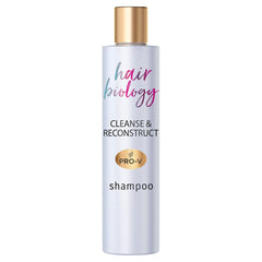 Hair Biology Cleanse & Reconstruct Shampoo, Pentru rădăcini grase și vârfuri deteriorate, 250 ml Duș și baie Naty Shop 250 ml Sampon