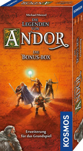 Kosmos 684358 Andor - Cutia Bonus, o expansiune variată pentru clasicul fantasy Legendele din Andor, pentru vârste de la 10 ani în sus