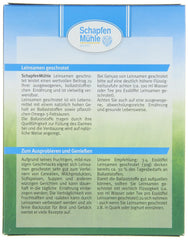 Semințe de in măcinate Schapfen Mill, pachet de 200 g