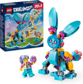 LEGO DREAMZzz Bunchus kreative Tierabenteuer, Spielzeughase für Kinder, 20-in-1 Fantasy-Spielset mit der Minifigur Izzie, Geschenk für Mädchen und Jungen ab 7 Jahren 71488