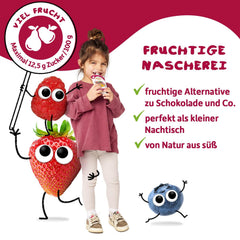 FRECHE FREUNDE Bio Quetschie Apfel, Birne & Maracuja, Fruchtmus mit Obst im Quetschbeutel für Babys ab dem 6. Monat, vegan, 6er Pack (6 x 100g)