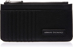 Armani Exchange Portofel pentru bărbați cu card Portofel Femei Naty Shop Nero O mărime se potrivește tuturor