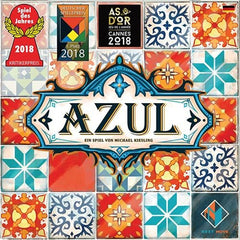 Next Move Games, UNbox Now, Azul, Joc de bază, Joc de familie, Jocul anului 2018, 2-4 jucători, Vârste 8+, 30-45 de minute, Germană