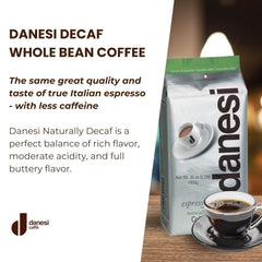 Danesi Decafeinato (Decofeinizat), Fasole, 1 Pachet (1 x 1 kg)