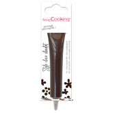 Scrapcooking - Pix Ciocolată Maro - Zahăr Scris Ciocolată 25 g - Pix Zahăr Decorativ Comestibil - Scriere și Desen - Etichetare Fondant, Glazură, Prăjituri - 6801