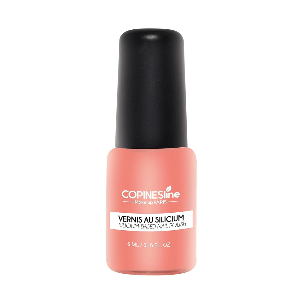 COPINESLINE – Oja Siliconică – Culoare Piersică – 5 ml – Formulă Ecologică, fără Perturbatori Endocrini – Special Concepută pentru Femeile Însărcinate și Persoanele care Urmează Chimioterapiei – Finisaj Lucios