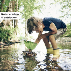 HABA Terra Kids Korkboot-Bausatz – DIY-Set zum Bauen & Gestalten eines schwimmfähigen Boots, mit Anleitung, ab 6 Jahren – 1304244001