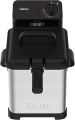 Tefal Family Pro Access 4.0L, 3000 Watt, semiprofesionala, cu ulei, rezervor de ulei detașabil, tehnologie cu zonă de răcire Electrocasnice Naty Shop