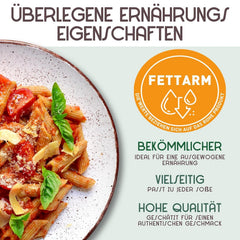Paste Tortiglioni Organice Nr. 89 - 500g Paste din grâu alac – Conținut scăzut de grăsimi – Sursă de fibre și proteine