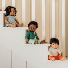 Miniland Babypuppe südamerikanisches Mädchen 38cm-31058, Zufällig